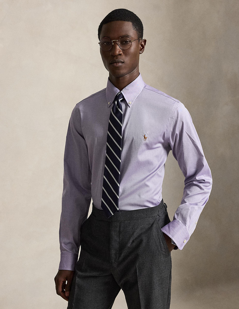 Camisa de vestir manga larga para hombre Camisa de vestir manga larga para hombre