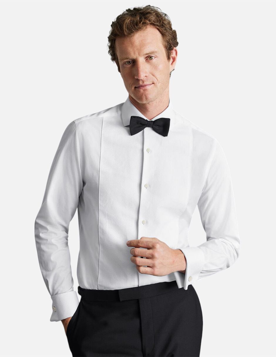 Camisa de vestir Charles Tyrwhittde algodón manga larga para hombre Camisa de vestir Charles Tyrwhittde algodón manga larga para hombre