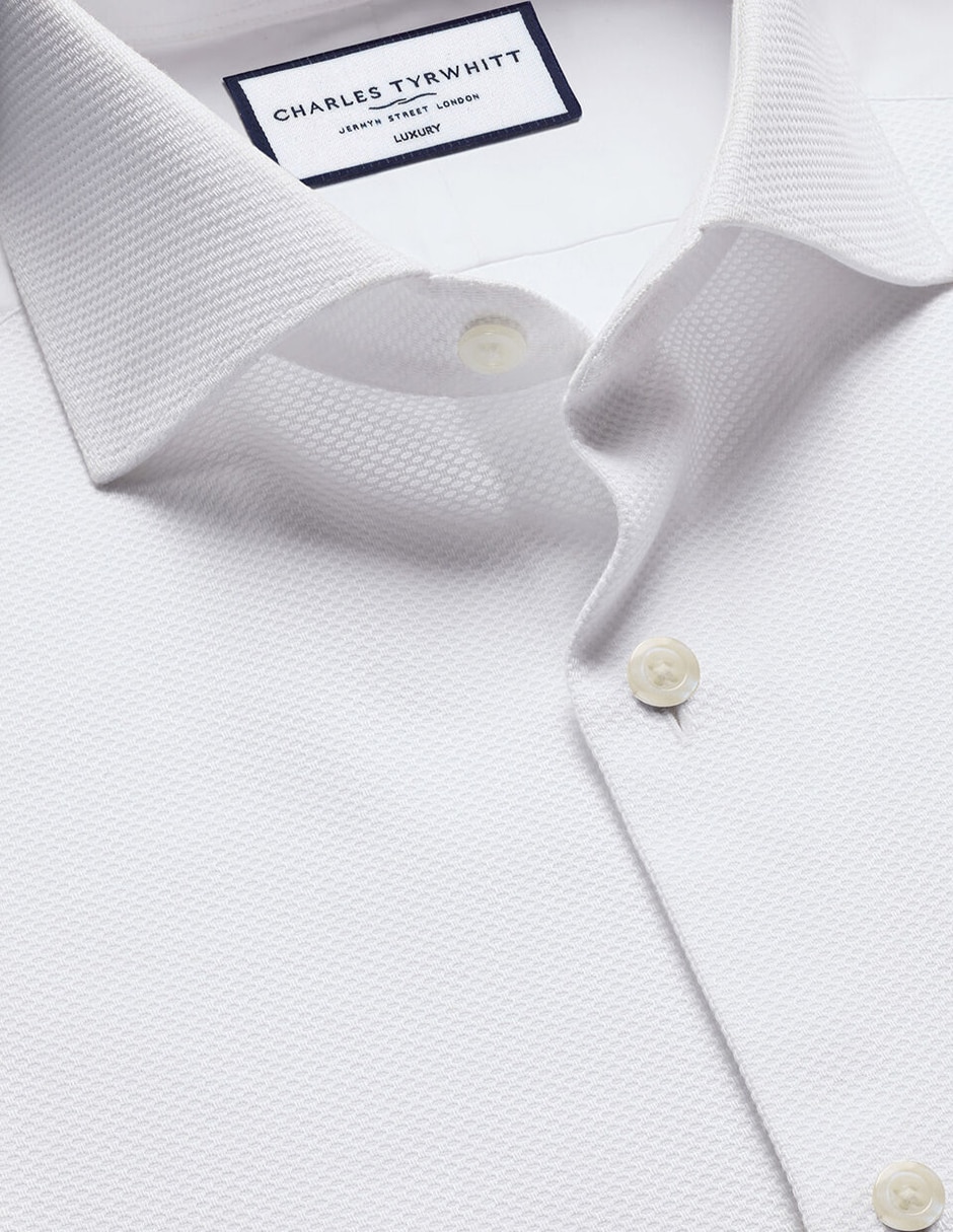 Camisa de vestir Charles Tyrwhittde algodón manga larga para hombre 2