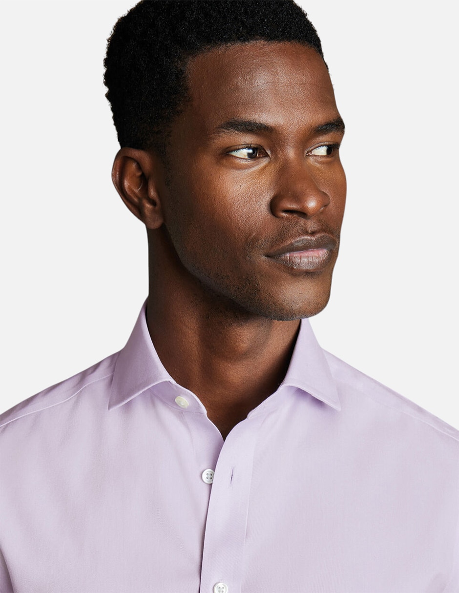 Camisa de vestir Charles Tyrwhittde algodón manga larga para hombre 2