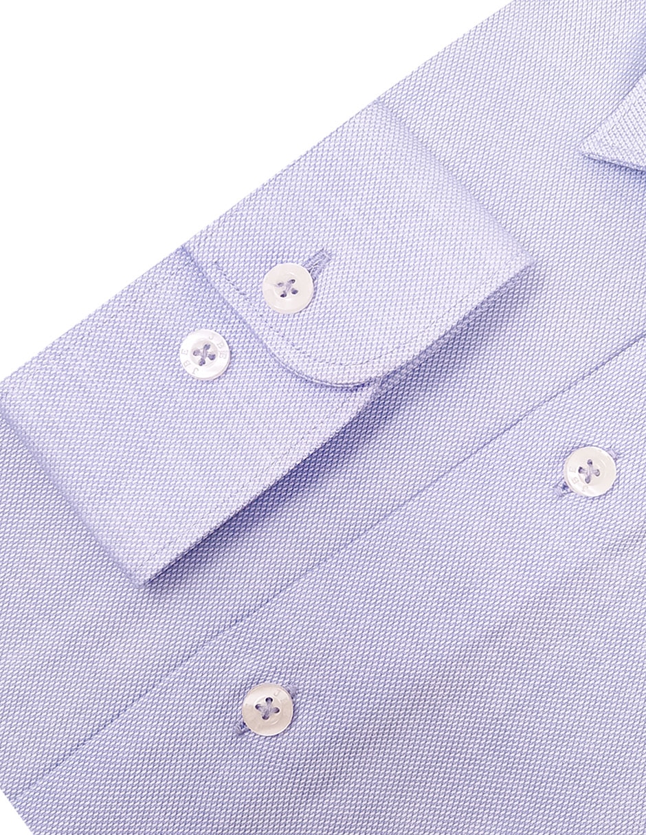Camisa formal moda manga larga para hombre 4
