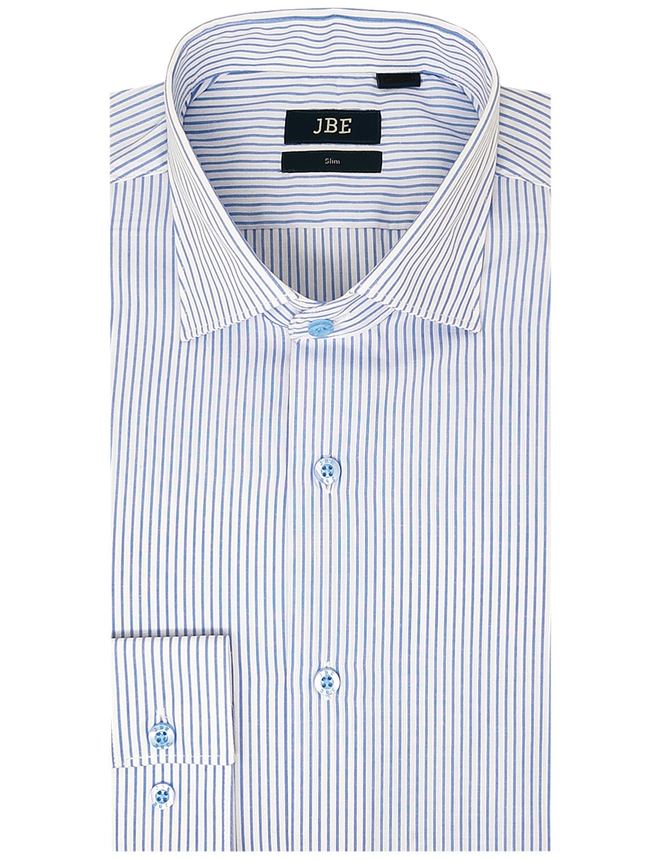 Camisa formal moda manga larga para hombre