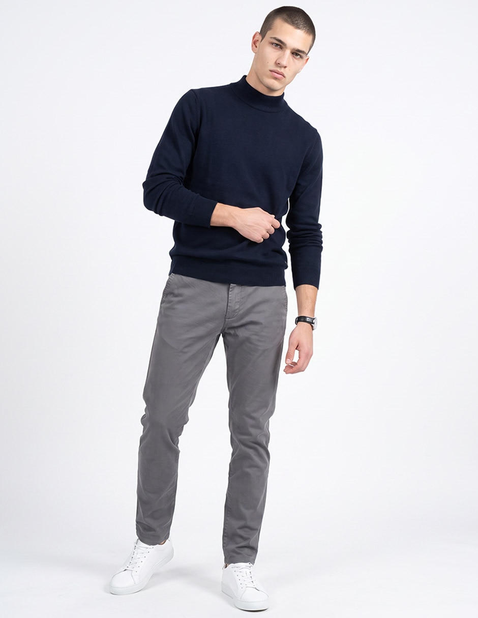 Suéter cuello alto para hombre 3