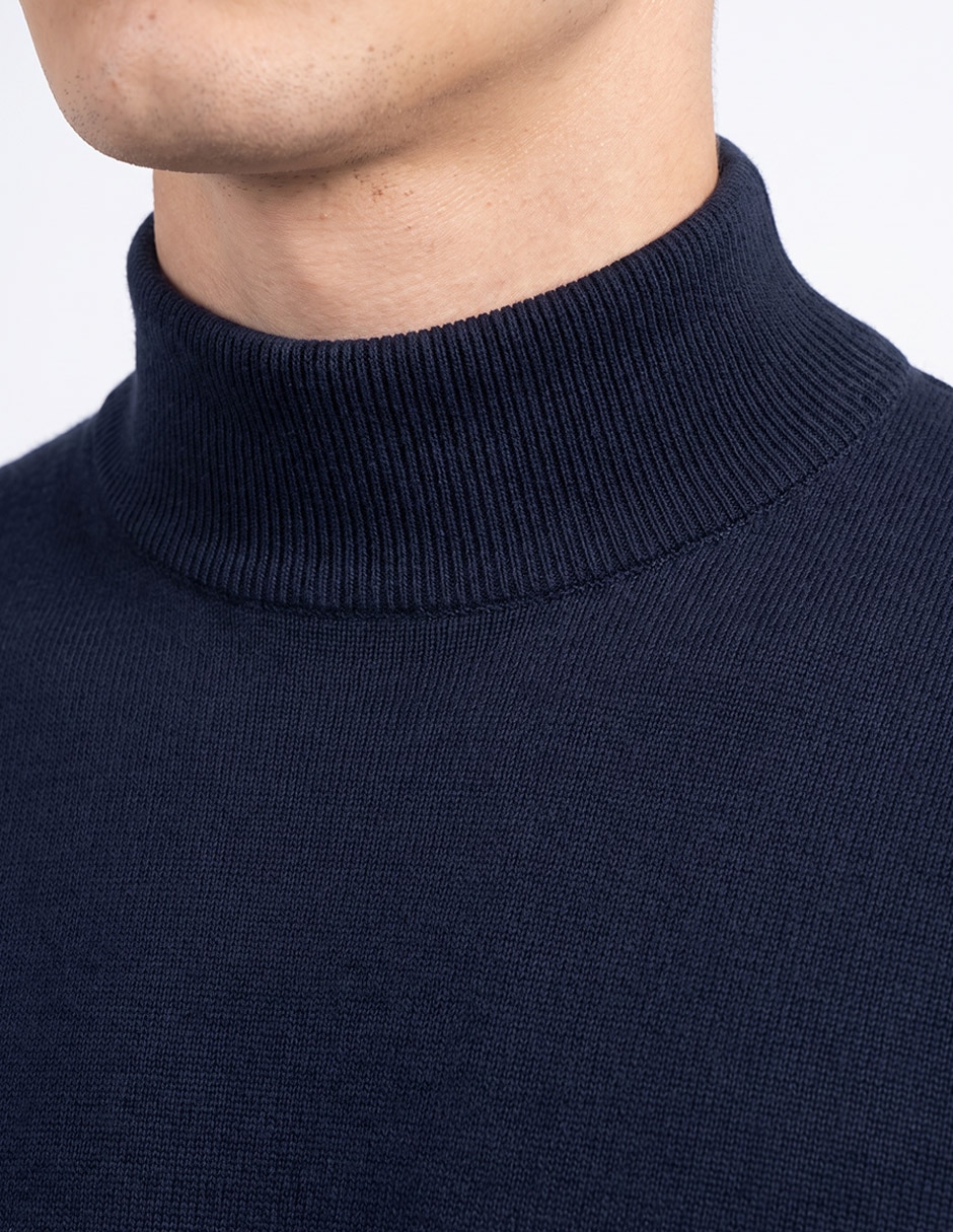 Suéter cuello alto para hombre 2
