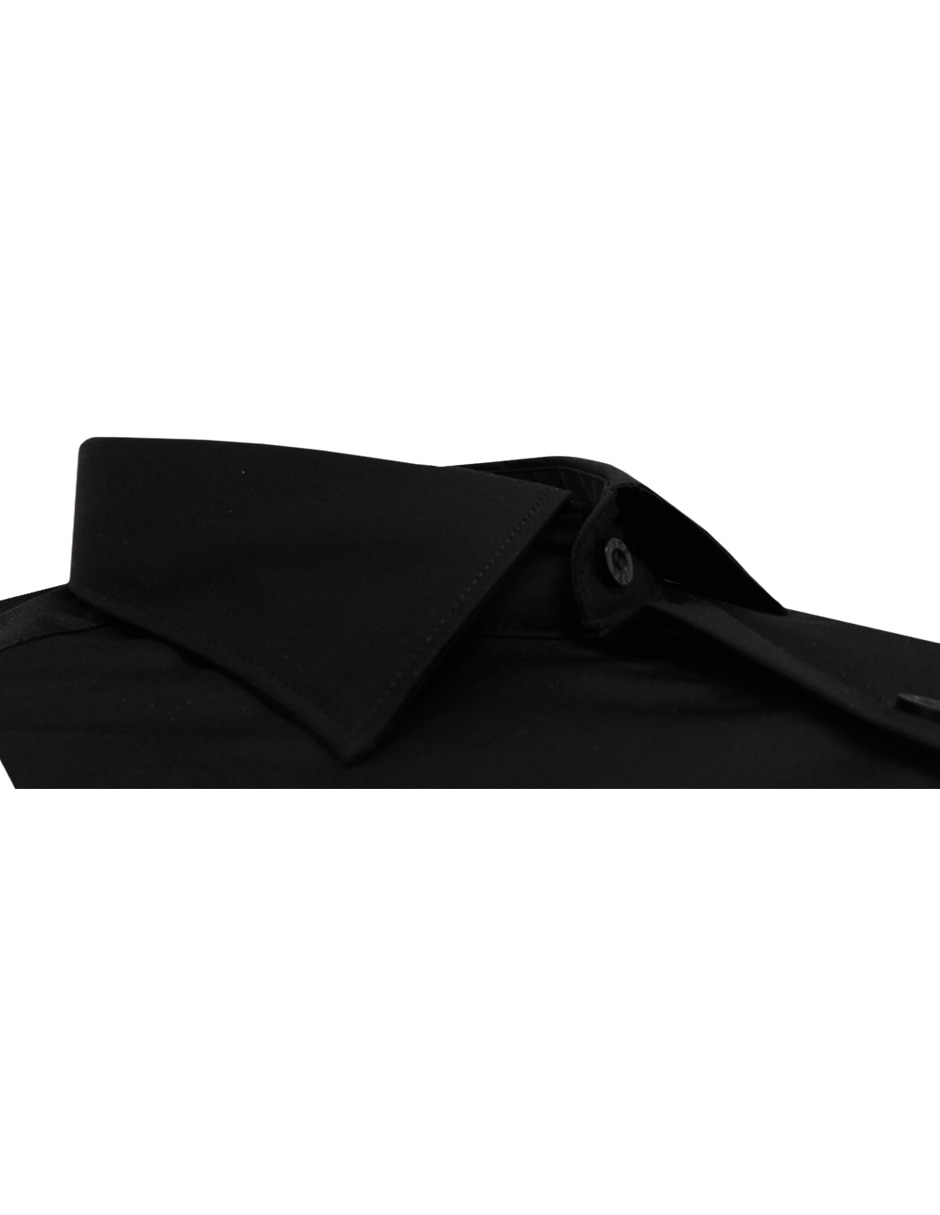 Camisa formal moda manga larga para hombre 2