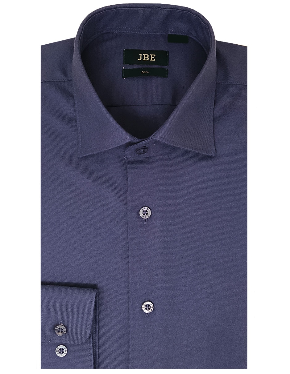 Camisa formal moda manga larga para hombre