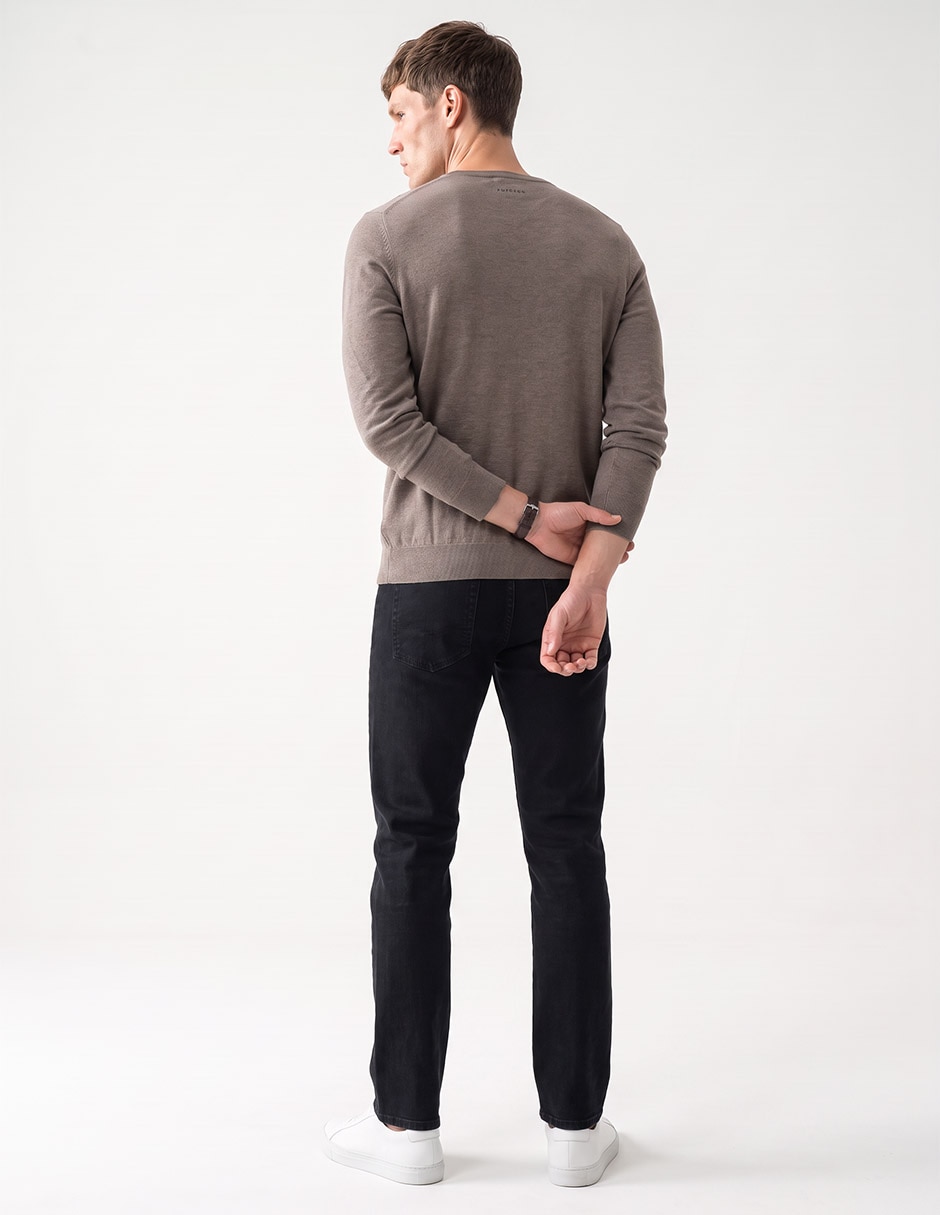 Suéter cuello redondo para hombre 4