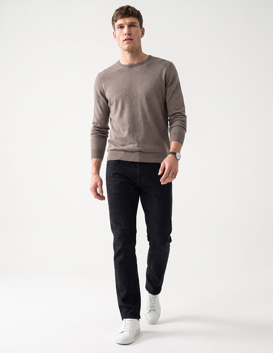 Suéter cuello redondo para hombre 3