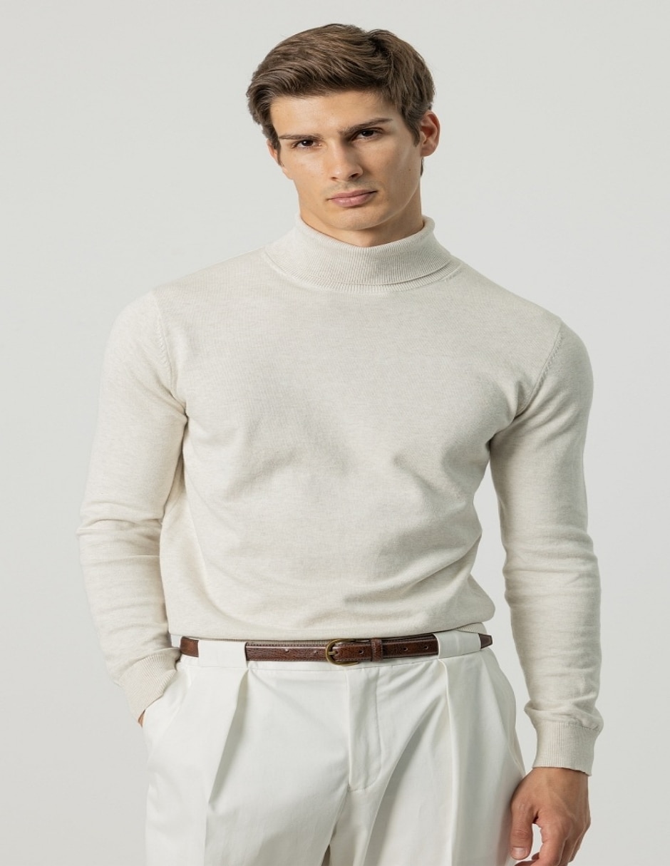 Suéter cuello Tortuga para hombre Suéter cuello Tortuga para hombre