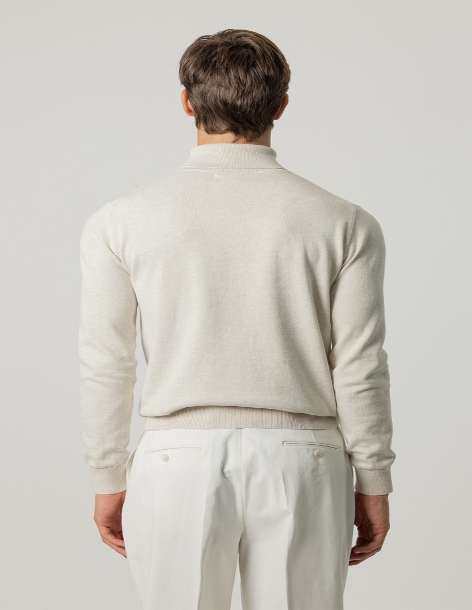 Suéter cuello Tortuga para hombre 3