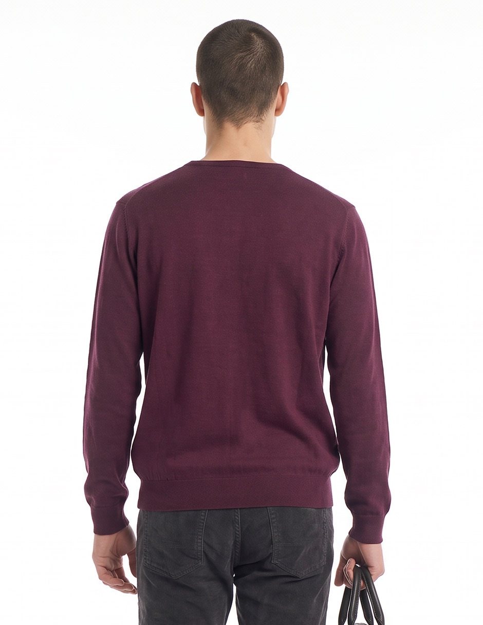 Suéter cuello redondo para hombre 4