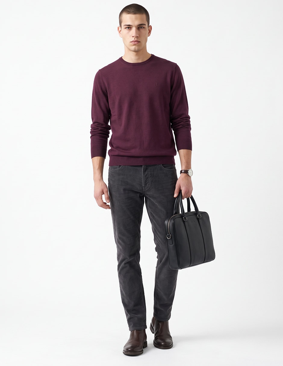 Suéter cuello redondo para hombre 3
