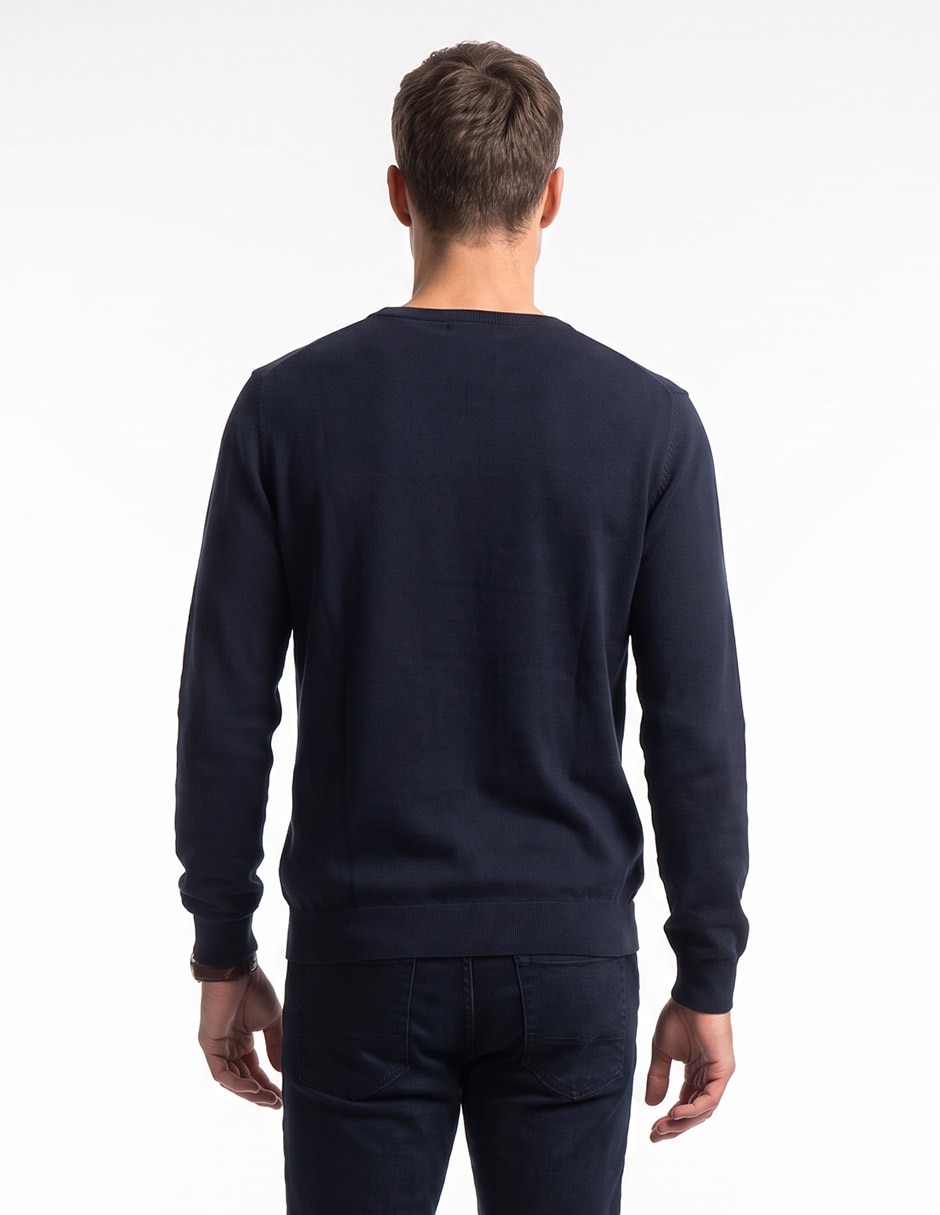 Suéter cuello redondo para hombre 4