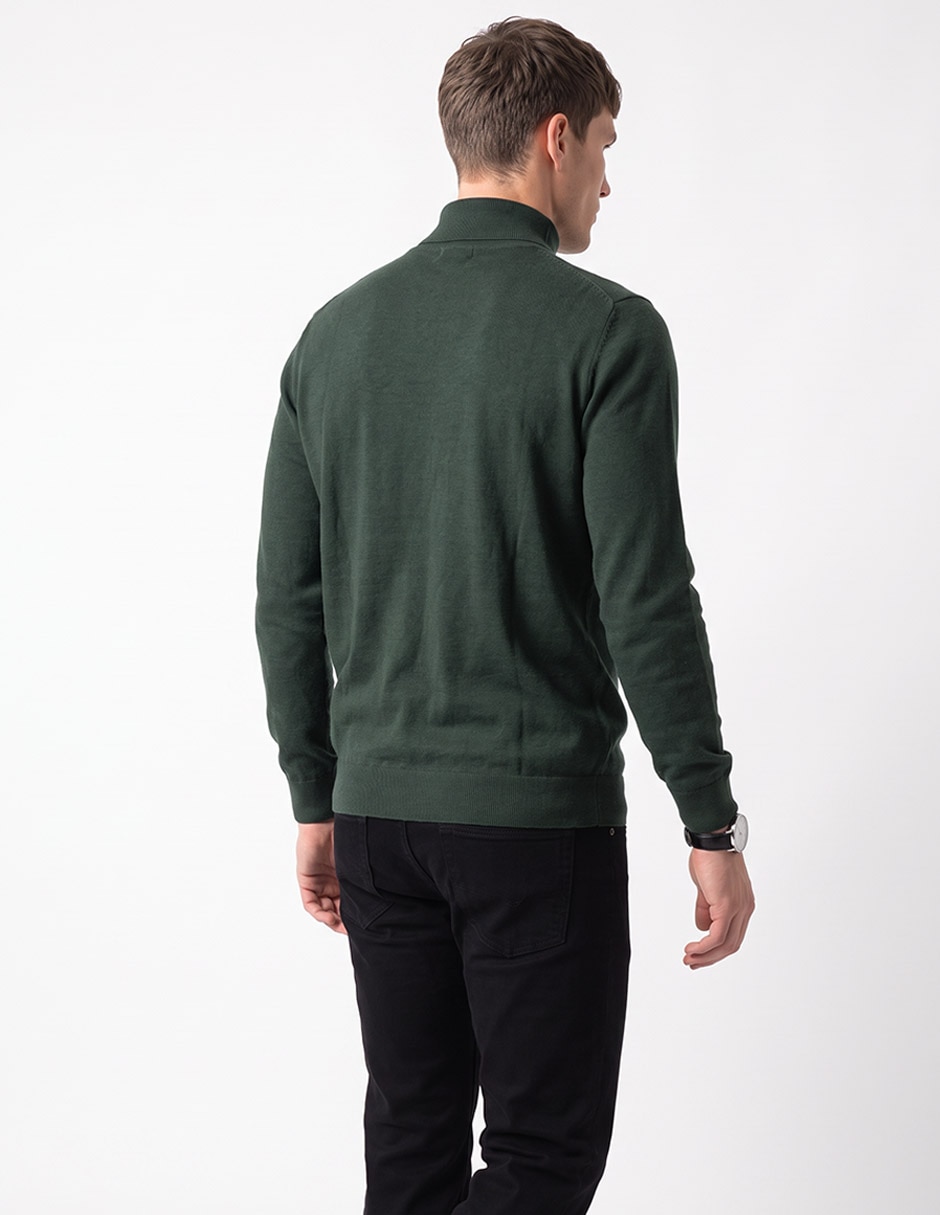 Suéter cuello alto para hombre 4