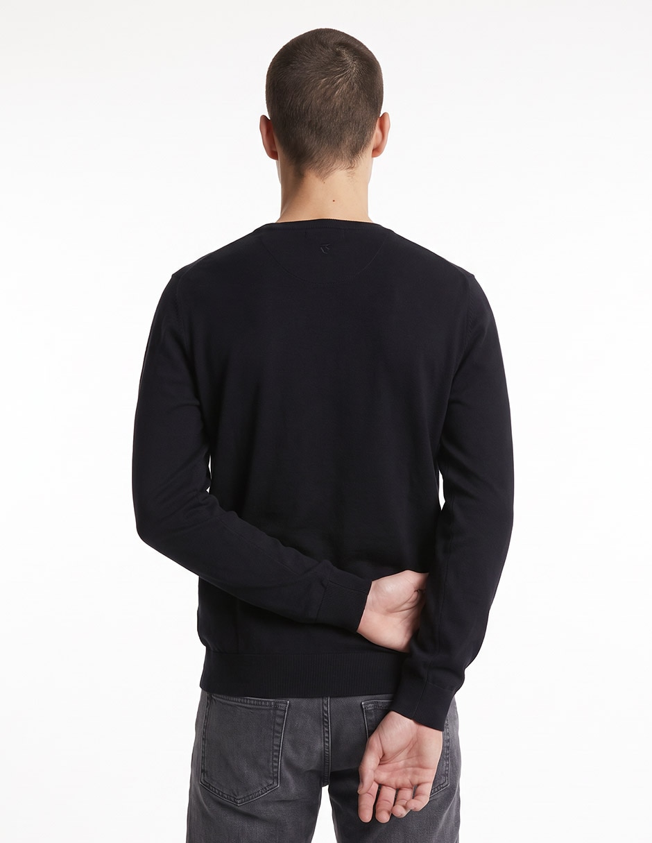Suéter cuello redondo para hombre 4