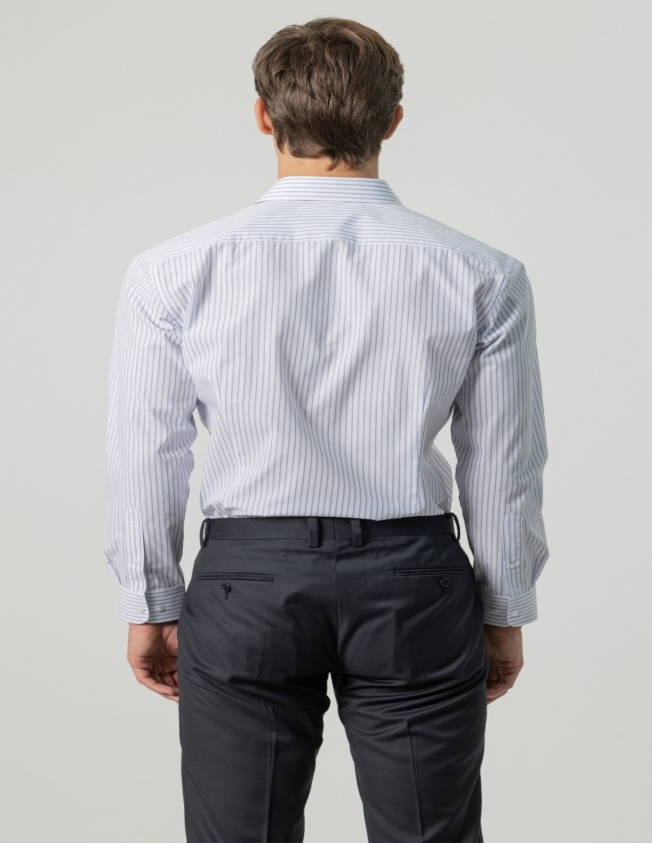 Camisa/Sobrecamisa Formal de (si aplica) Algodón y poliéster manga Larga para hombre 3