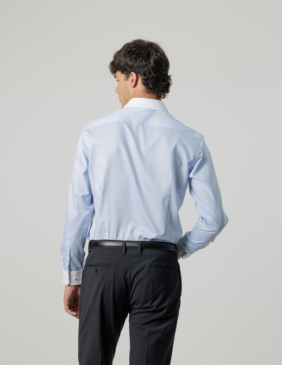 Camisa de vestir manga larga para hombre 2