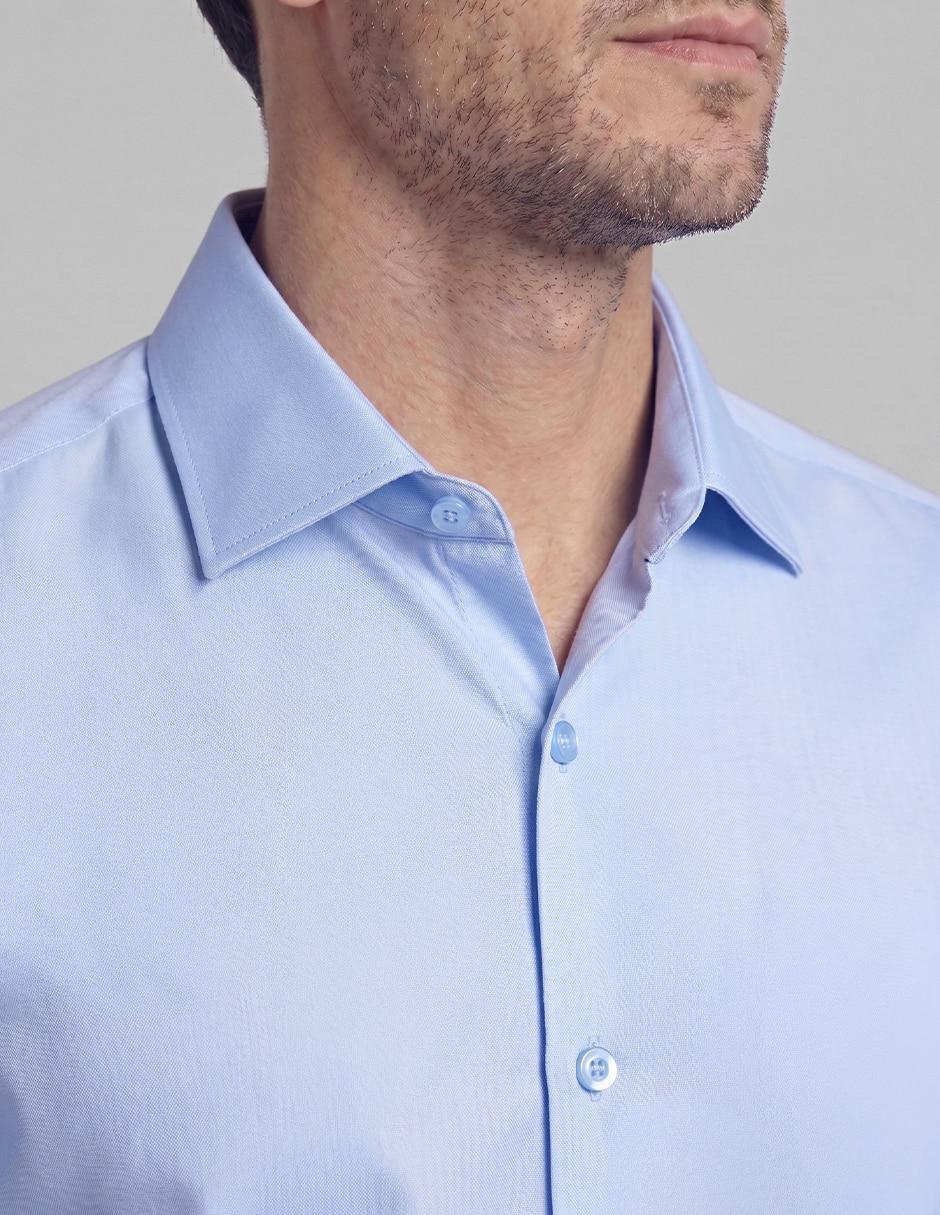 Camisa de vestir moda manga larga para hombre 3