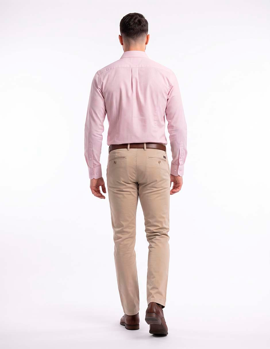 Camisa Formal manga larga para hombre 2