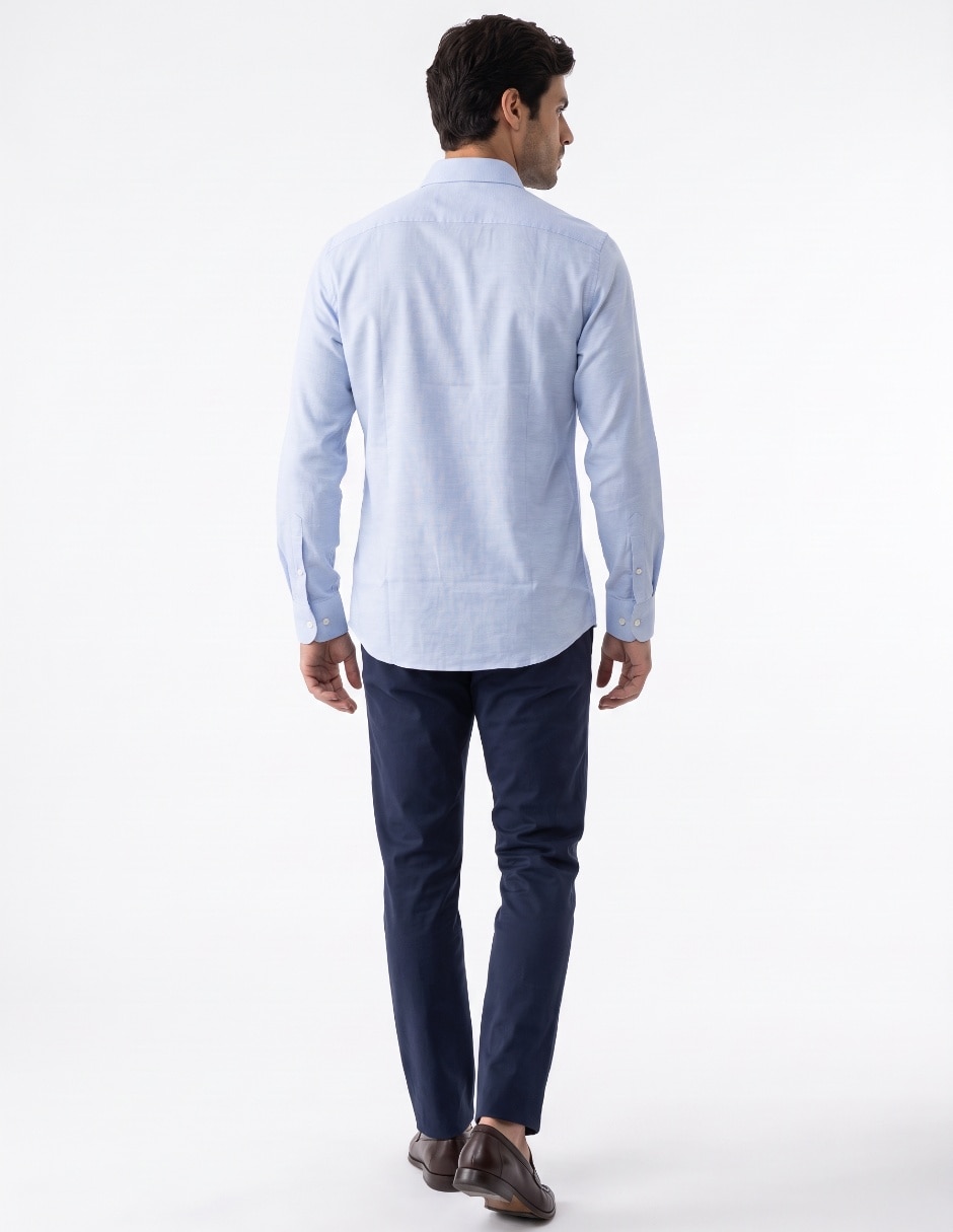 Camisa de vestir manga larga para hombre 2