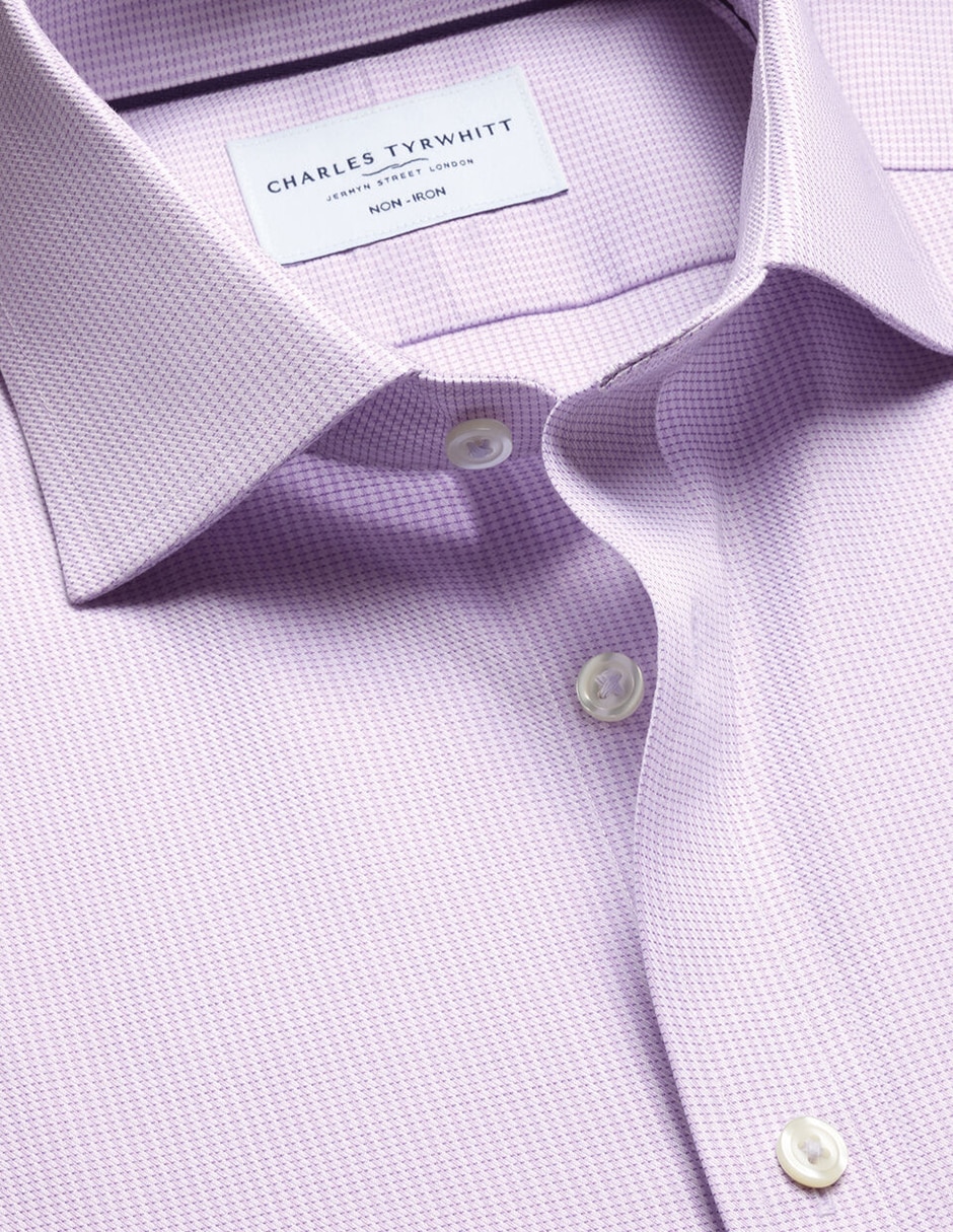 Camisa de vestir Charles Tyrwhittde algodón manga larga para hombre 2