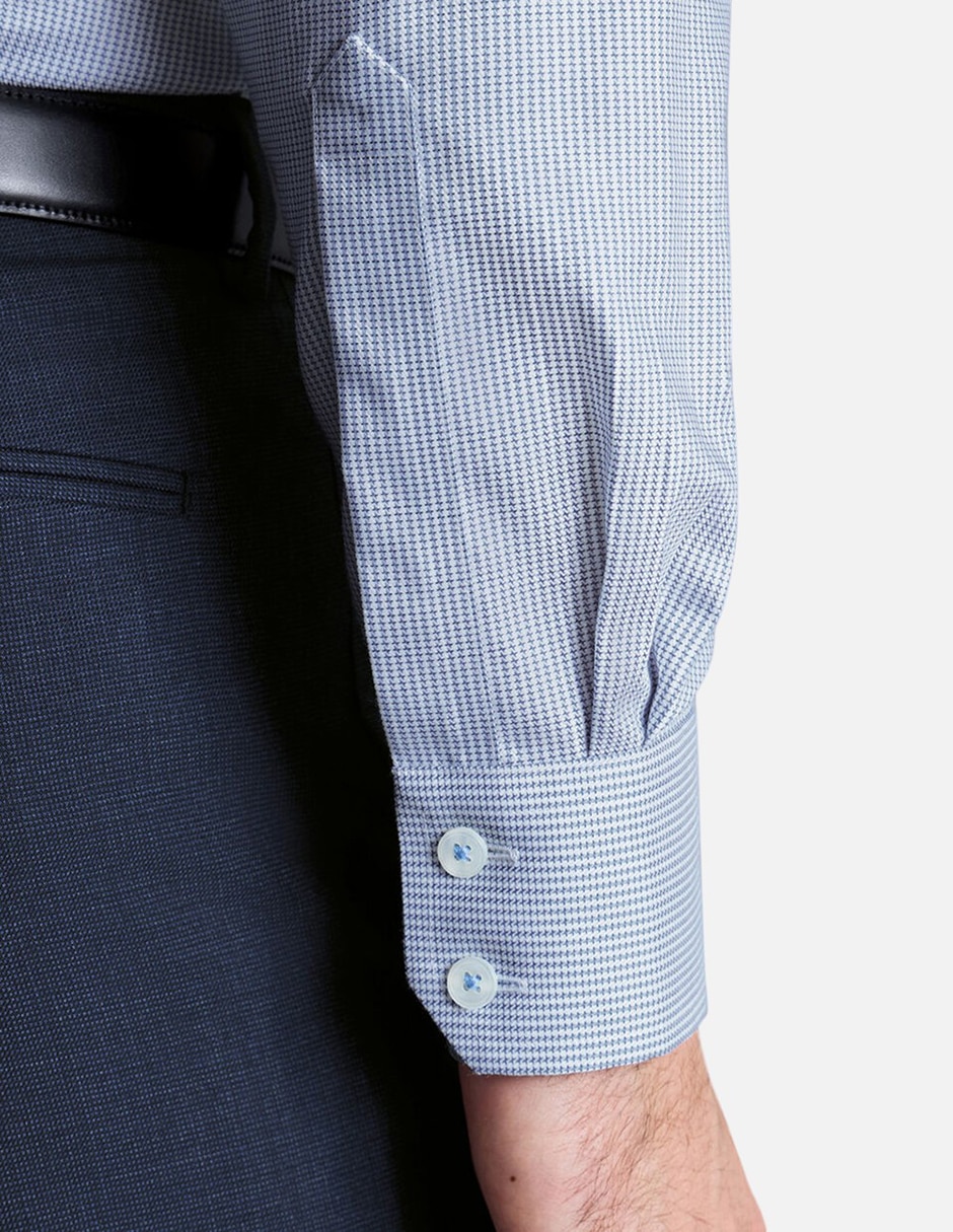 Camisa de vestir Charles Tyrwhittde algodón manga larga para hombre 4