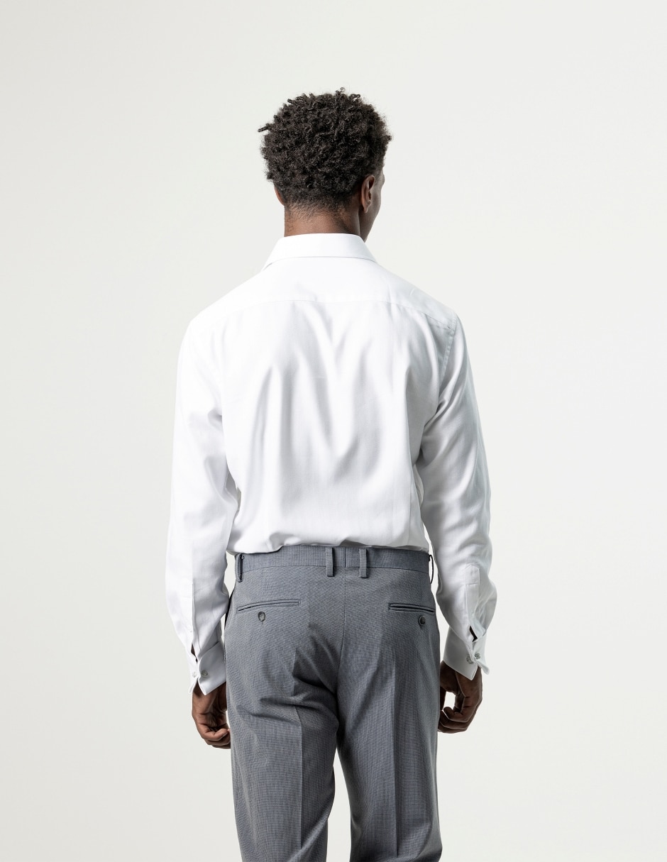 Camisa de vestir fw26 manga larga para hombre 4