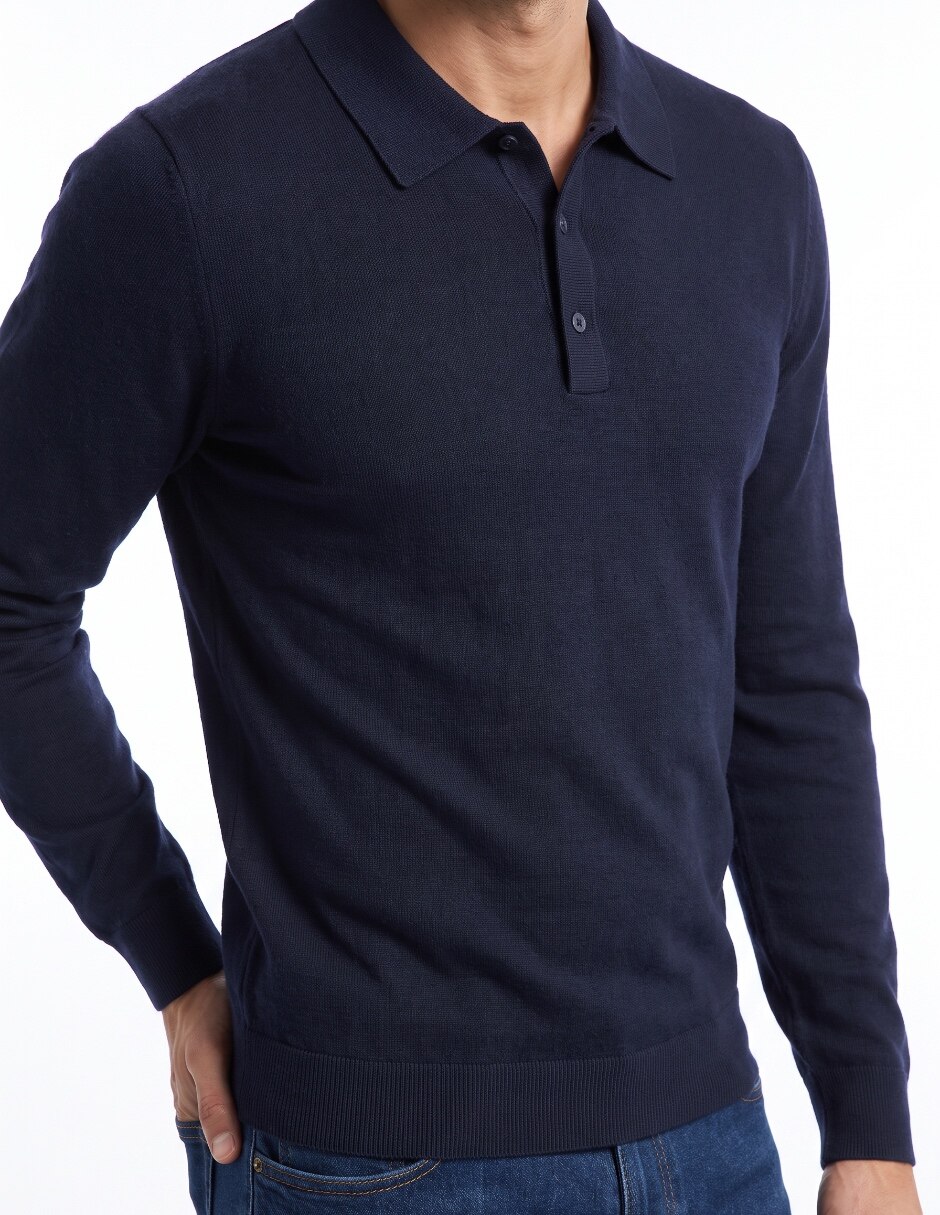 Playera tipo polo para hombre 4