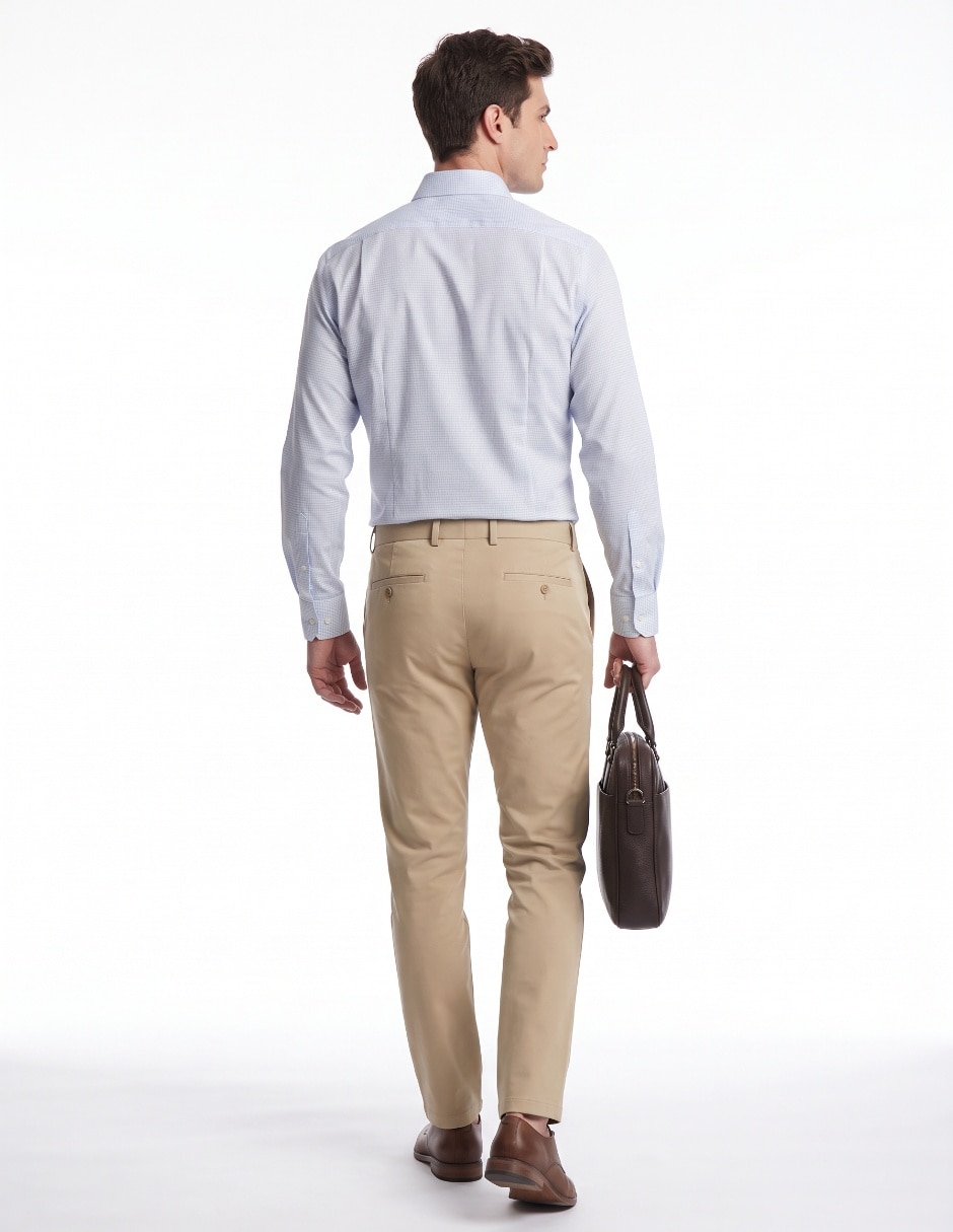Camisa Formal manga larga para hombre 2