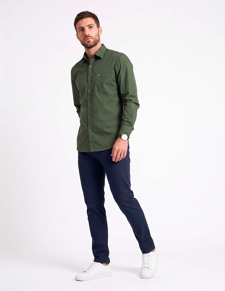 Camisa Formal manga larga para hombre Camisa Formal manga larga para hombre