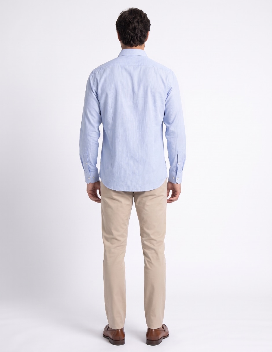 Camisa de vestir manga larga para hombre 2