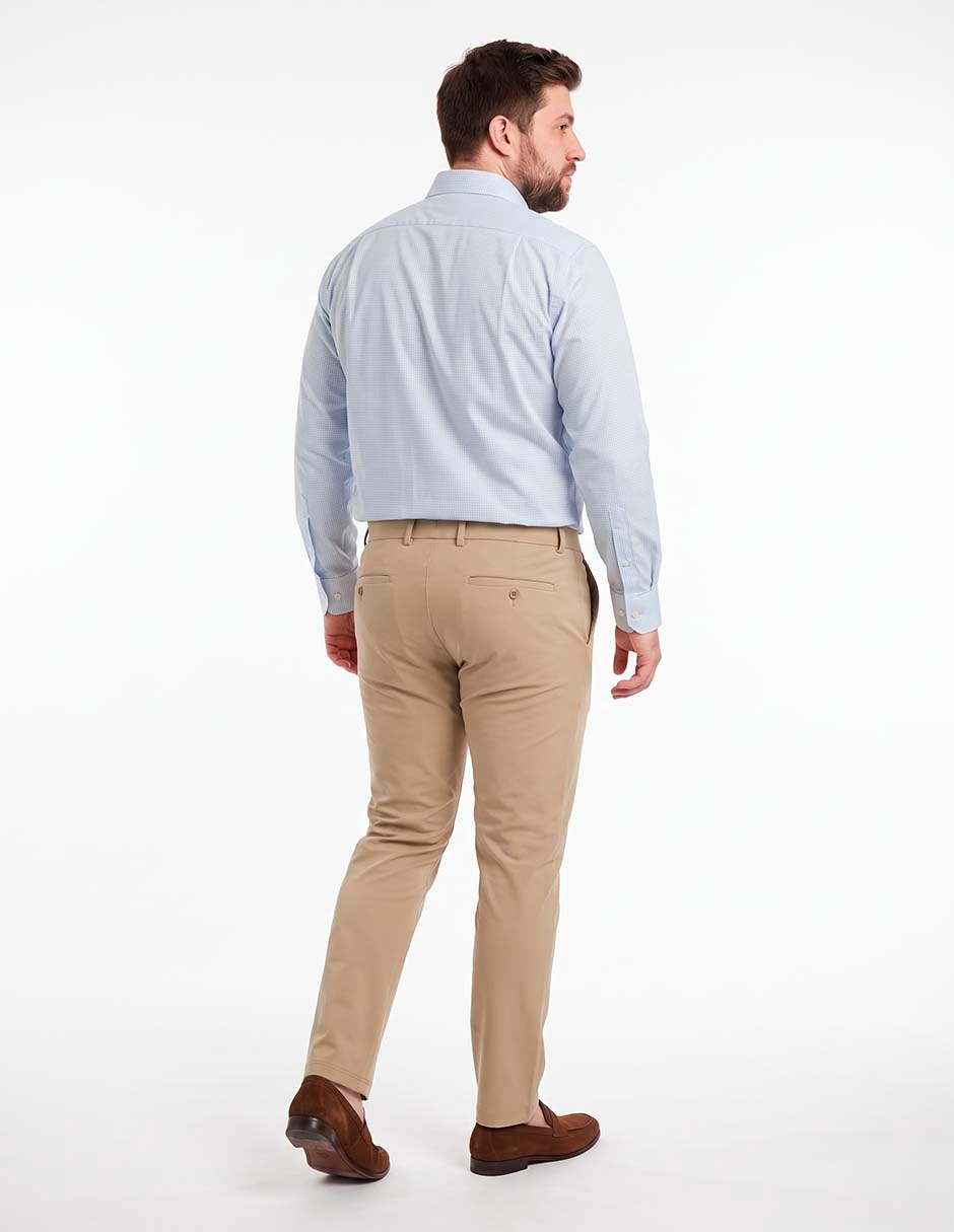 Camisa de vestir manga larga para hombre 4