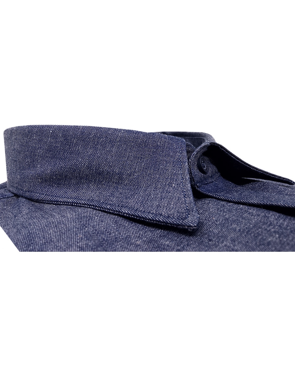 Camisa de vestir moda manga larga para hombre 4