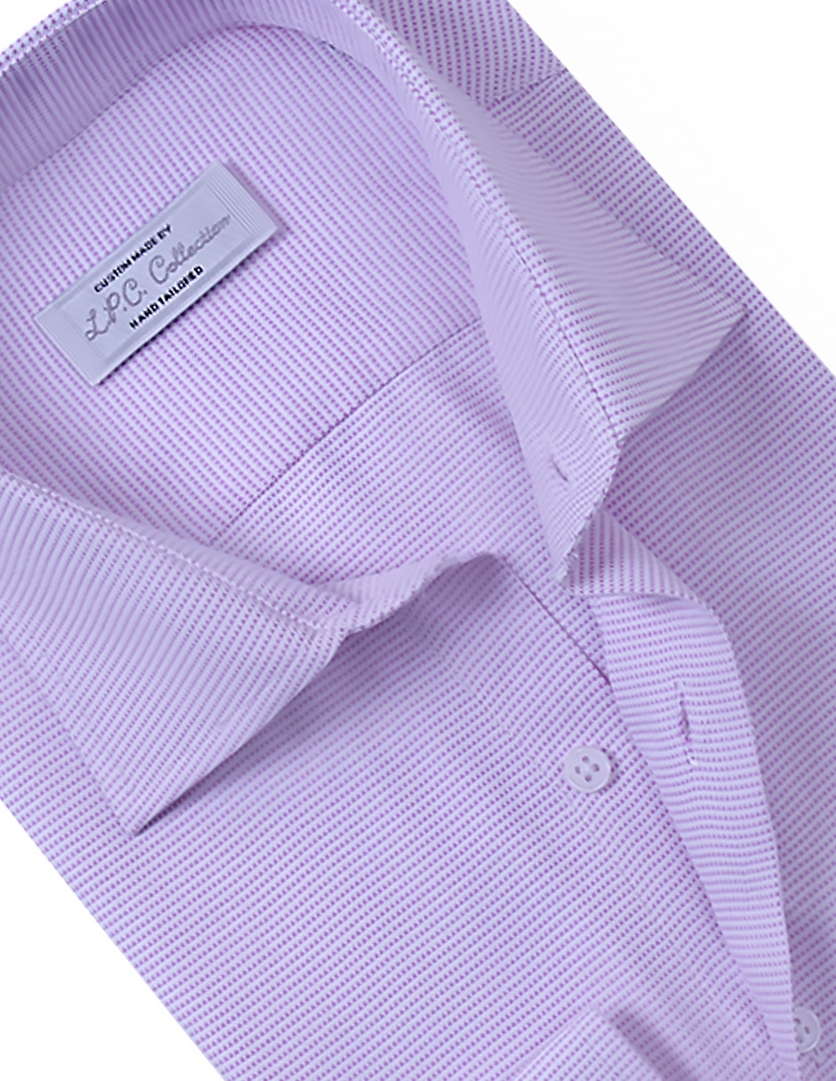 Camisa/sobrecamisa formal de algodón y poliéster manga larga para hombre 3