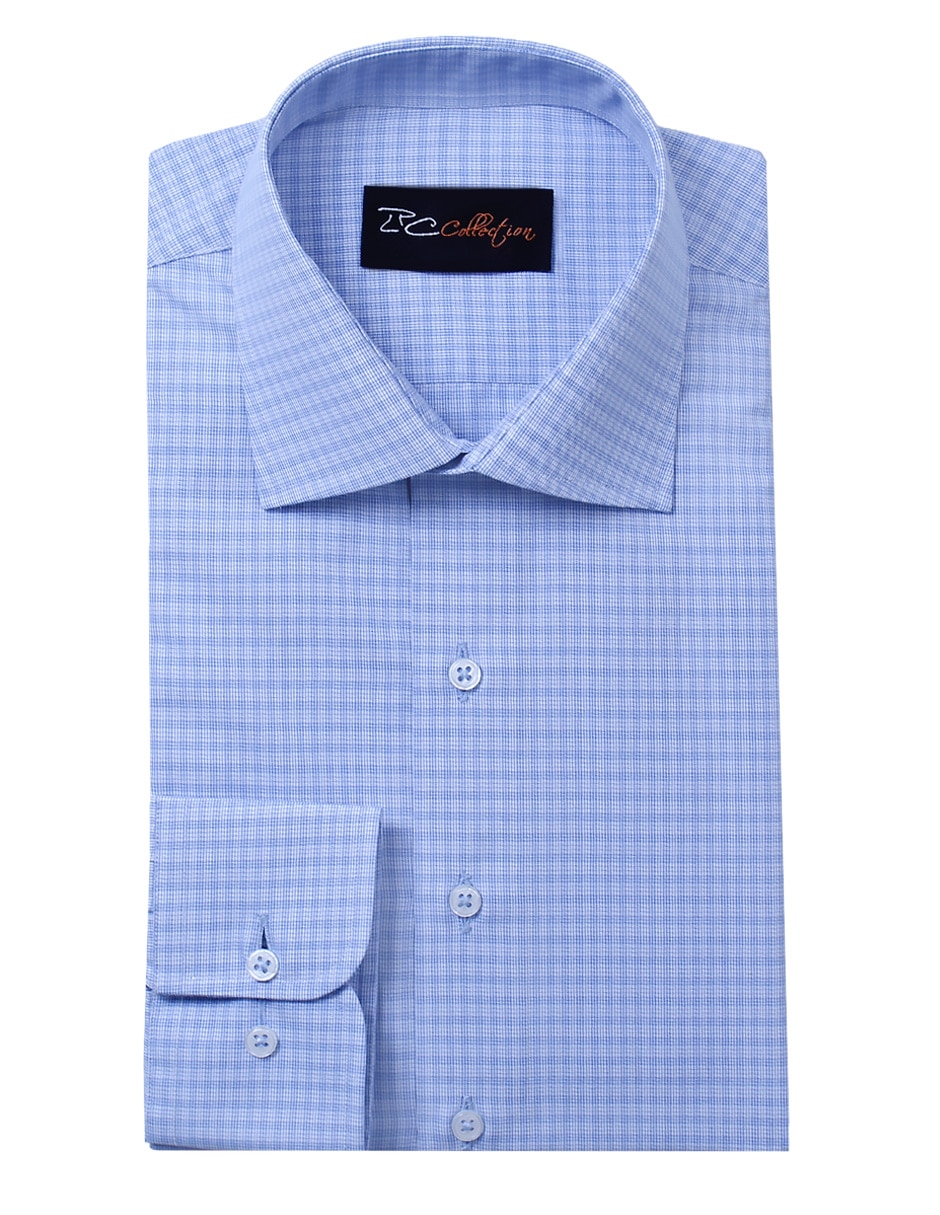 Camisa/sobrecamisa formal de algodón y poliéster manga larga para hombre Camisa/sobrecamisa formal de algodón y poliéster manga larga para hombre