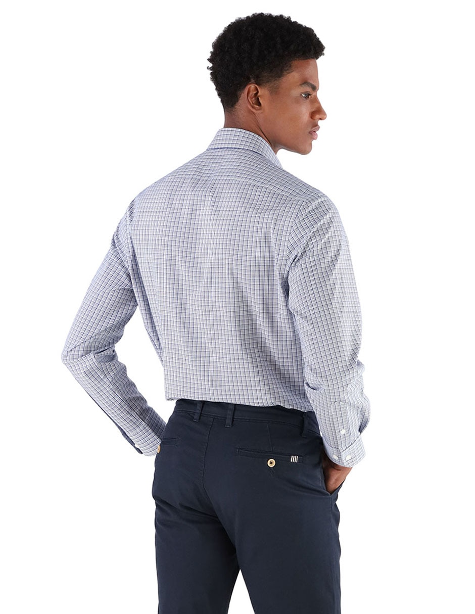 Camisa formal fall 26 de algodón manga larga para hombre 2