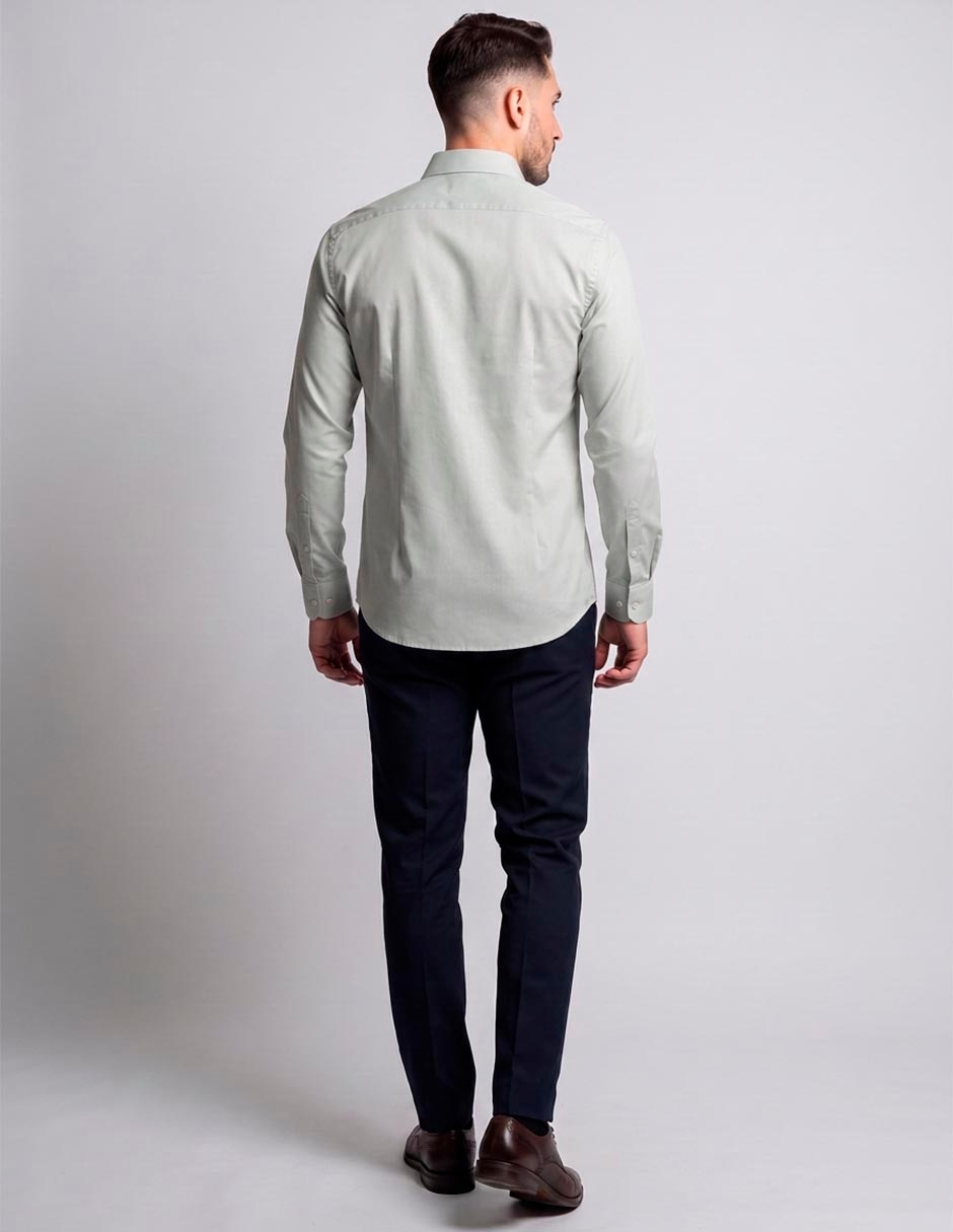 Camisa de vestir manga larga para hombre 3