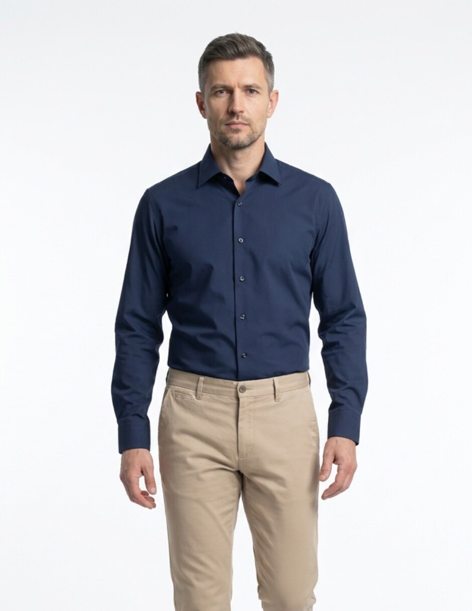 Camisa de vestir para hombre