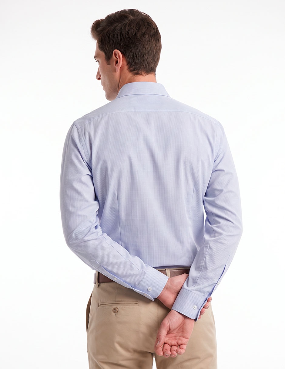 Camisa de vestir manga larga para hombre 3