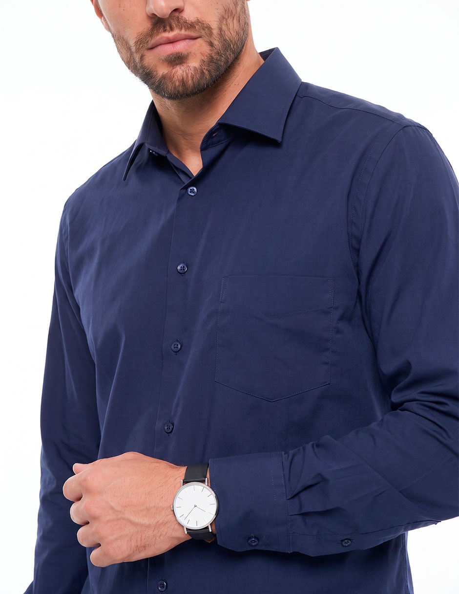 Camisa de vestir manga larga para hombre 2