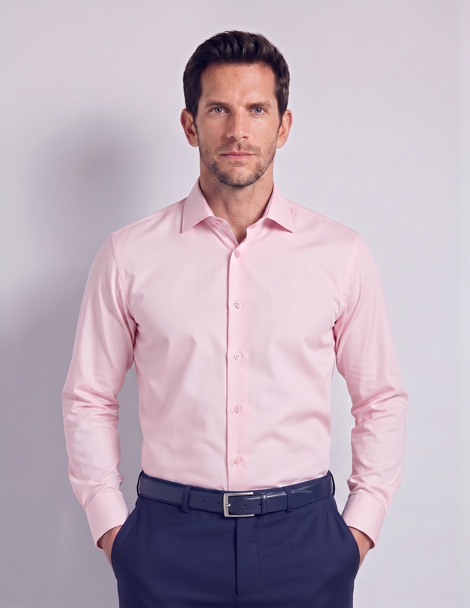 Camisa de vestir moda manga larga para hombre Camisa de vestir moda manga larga para hombre