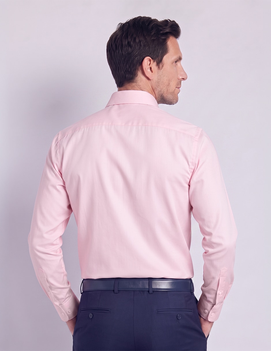 Camisa de vestir moda manga larga para hombre 3