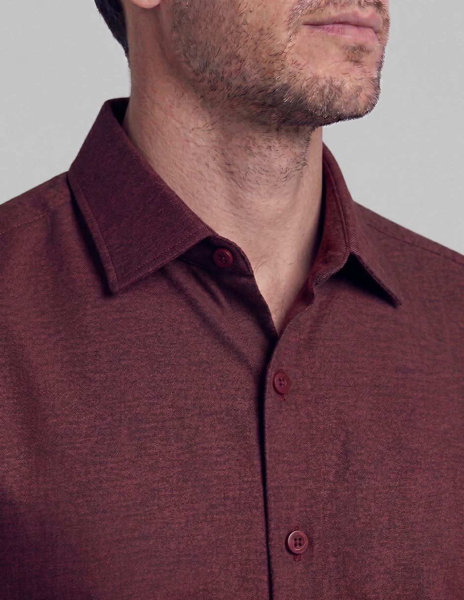 Camisa de vestir moda manga larga para hombre 3