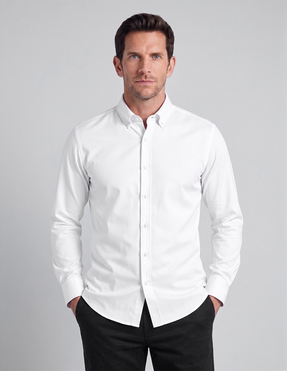 Camisa de vestir moda manga larga para hombre Camisa de vestir moda manga larga para hombre