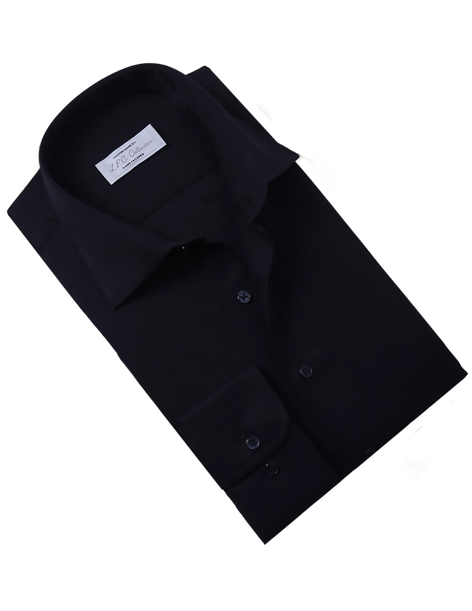 Camisa formal manga larga para hombre 3