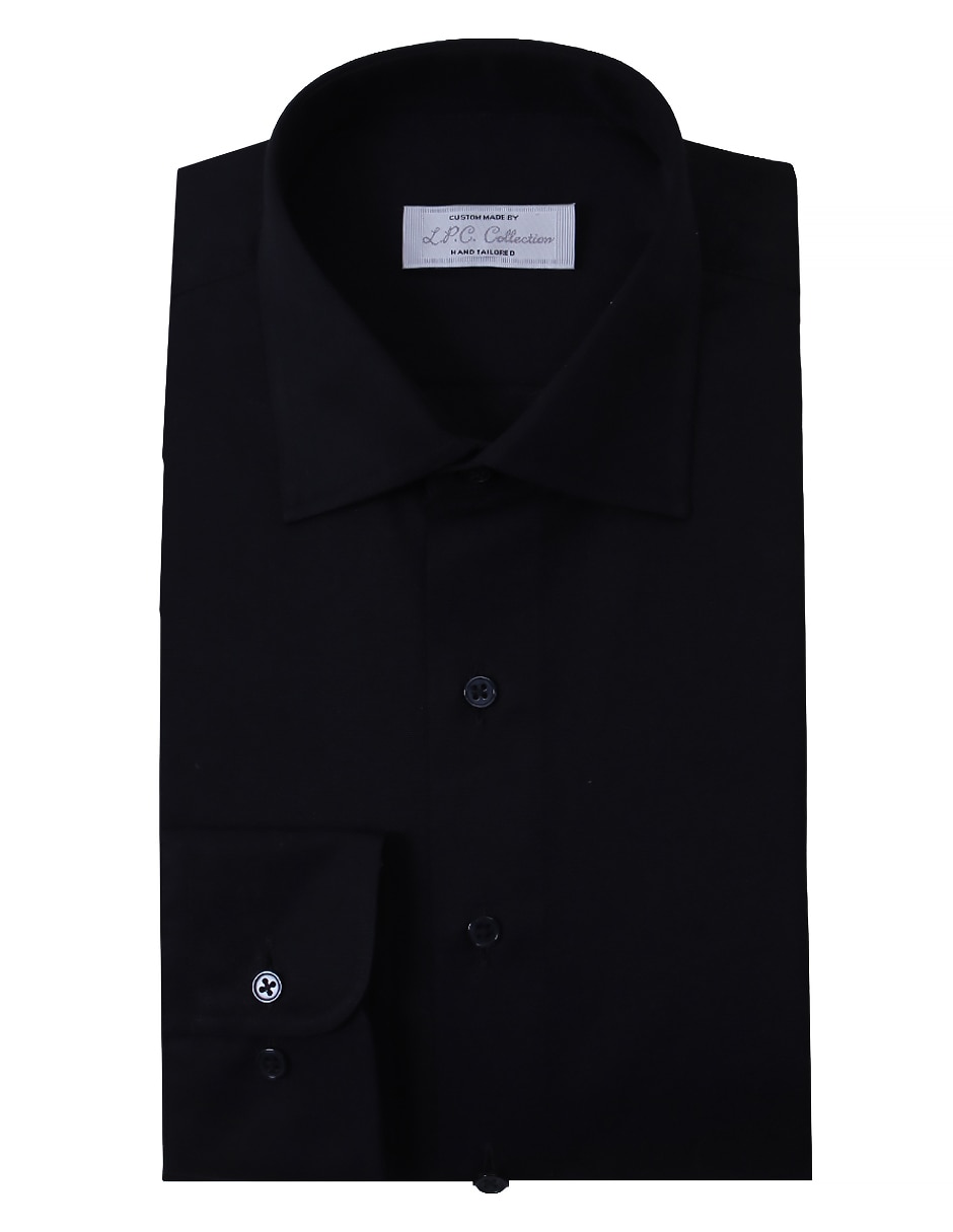 Camisa formal manga larga para hombre 4