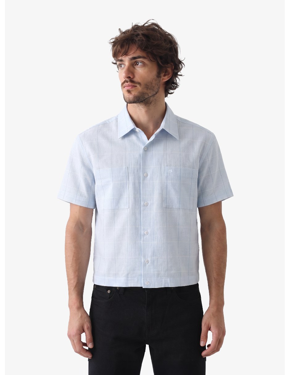 Camisa casual manga corta para hombre Camisa casual manga corta para hombre