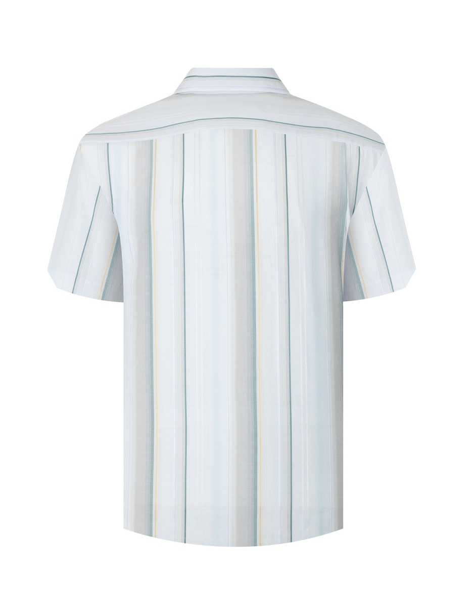 Camisa casual manga corta para hombre 4