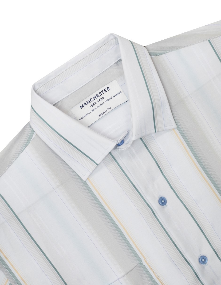 Camisa casual manga corta para hombre 2