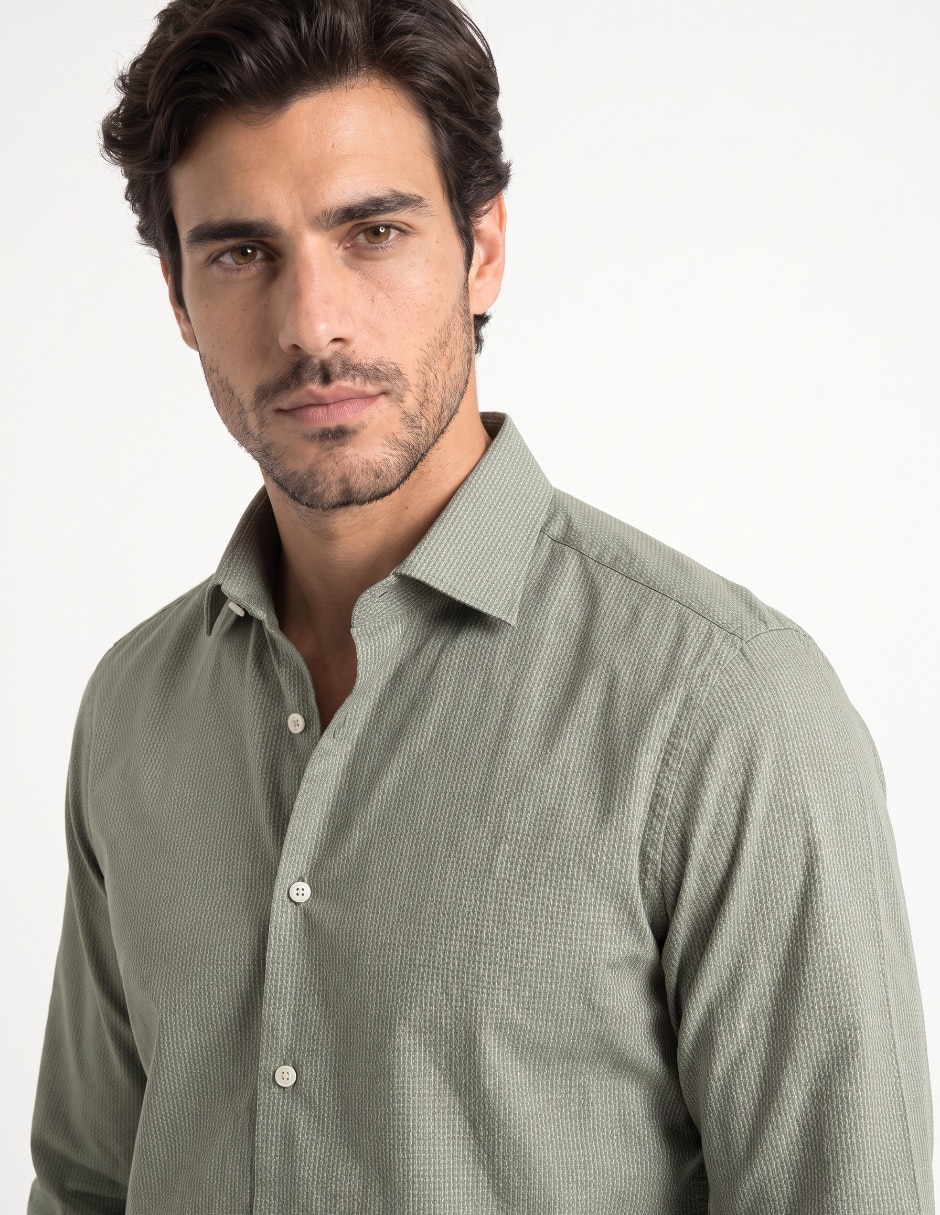 Camisa de vestir manga larga para hombre 3